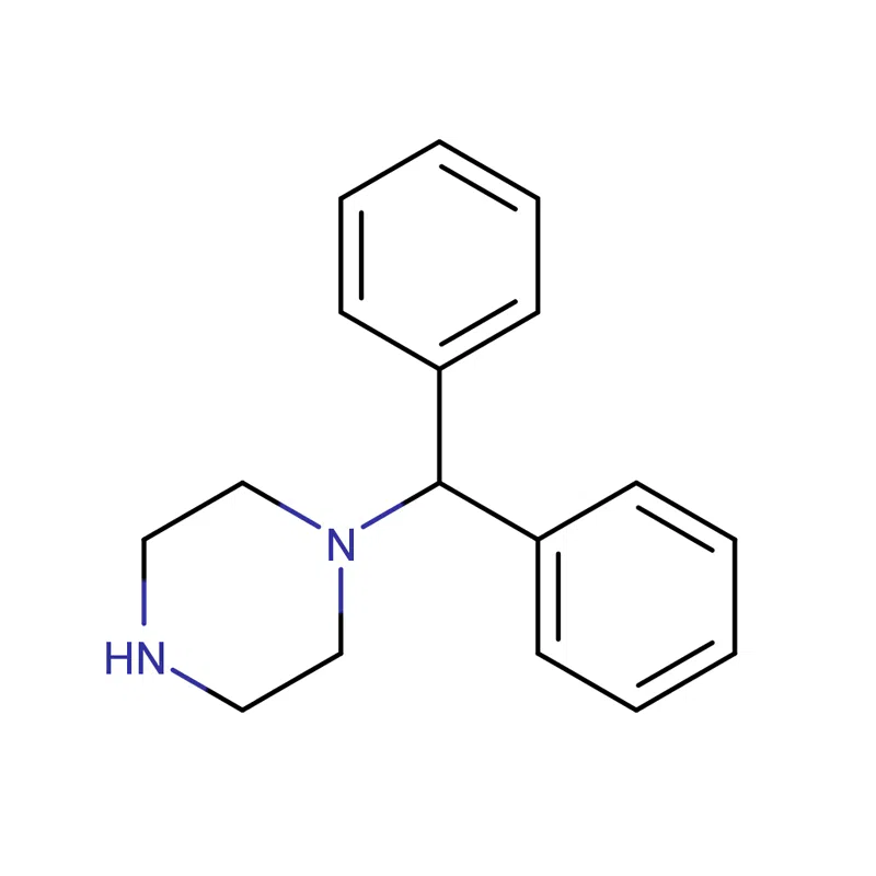 1-Benzidrilpiperazina CAS#841-77-0